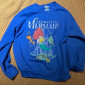 Little mermaid crew neck sweatshirt
